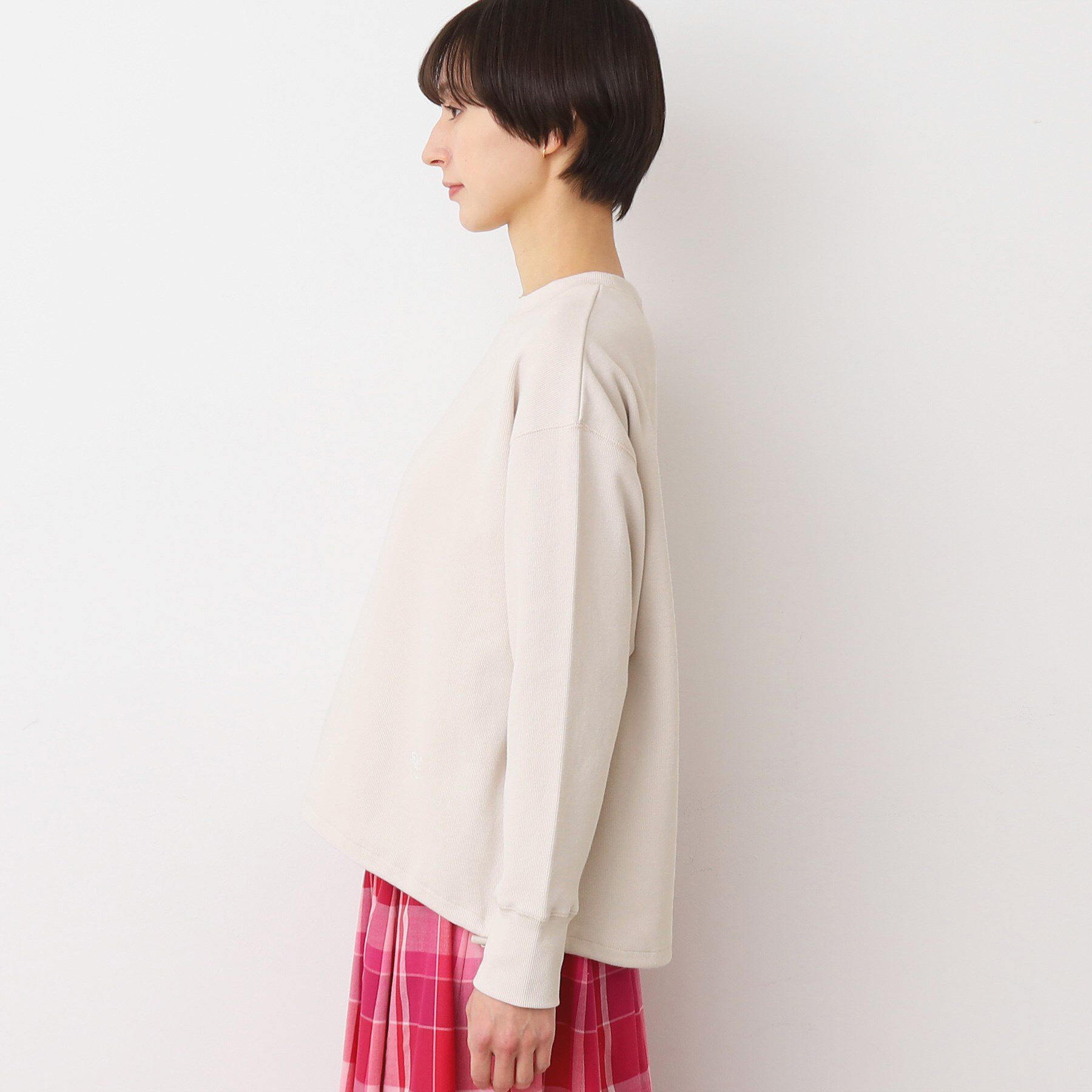 Dessin「【洗える】ドローコード付きカットソー（XS～L）」|Tシャツ・カットソー|