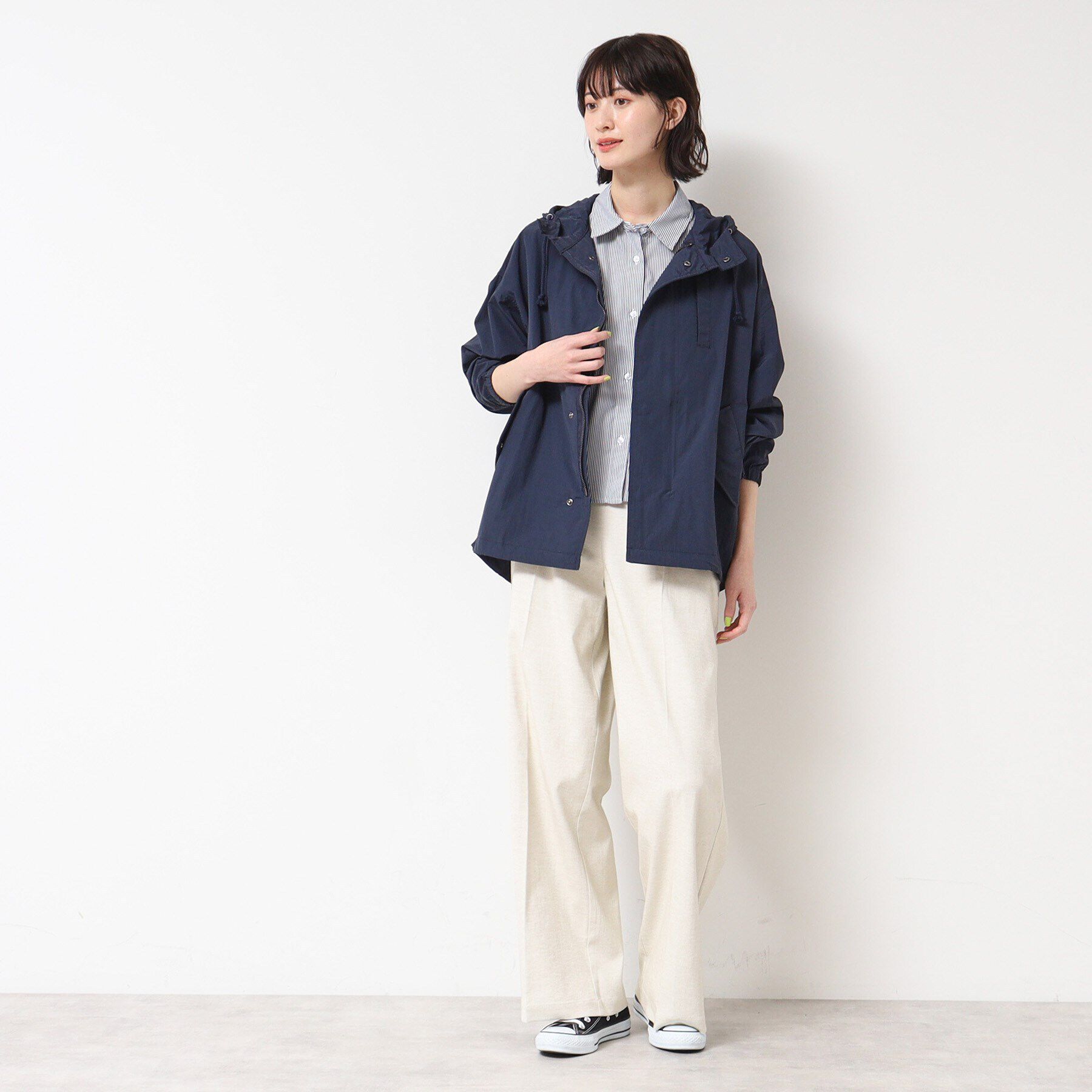 Dessin「【ユニセックス】ナイロンタッサーブルゾン」|ブルゾン・スタジャン|