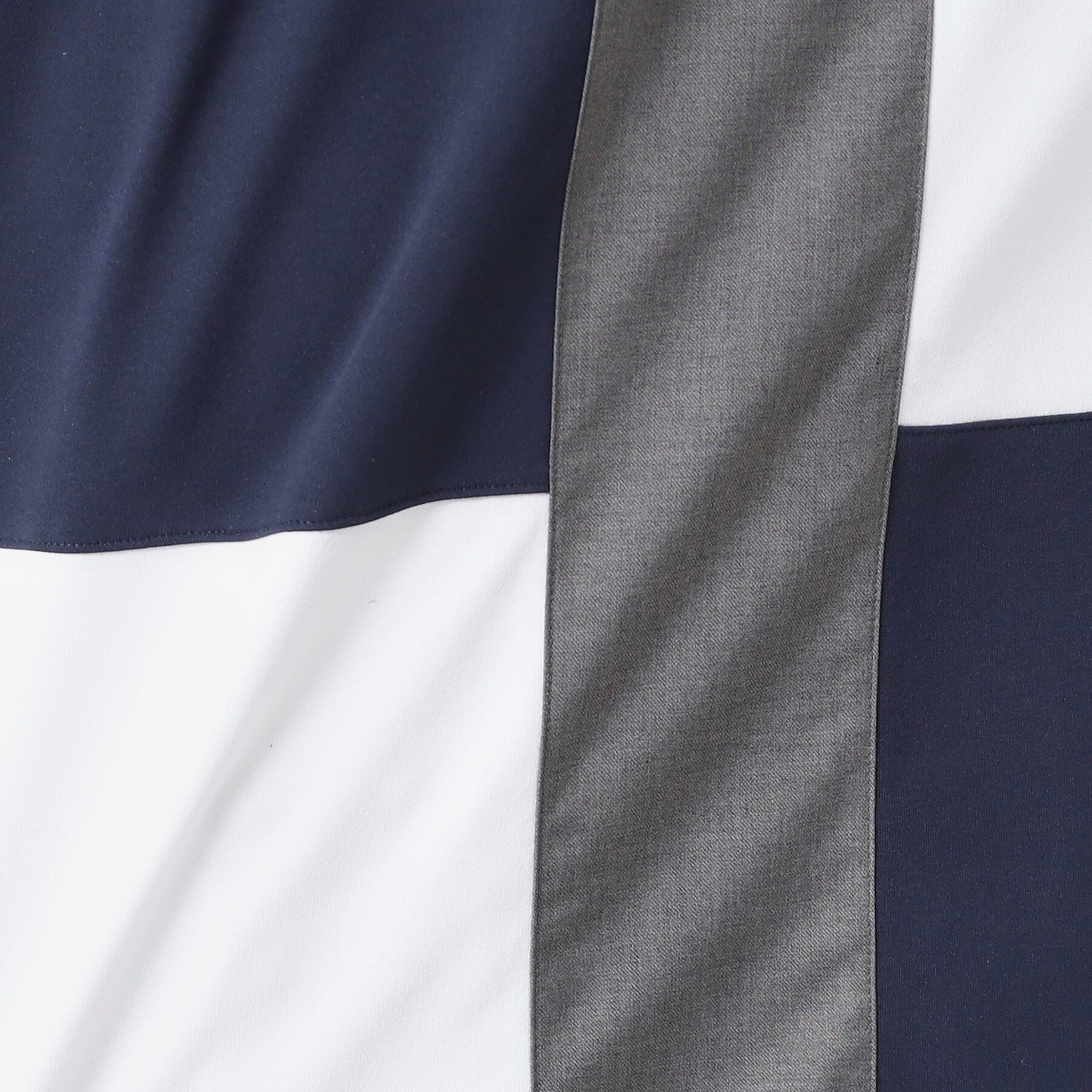 Dessin「【洗える】ブロック切り替えTシャツ」|Tシャツ・カットソー|