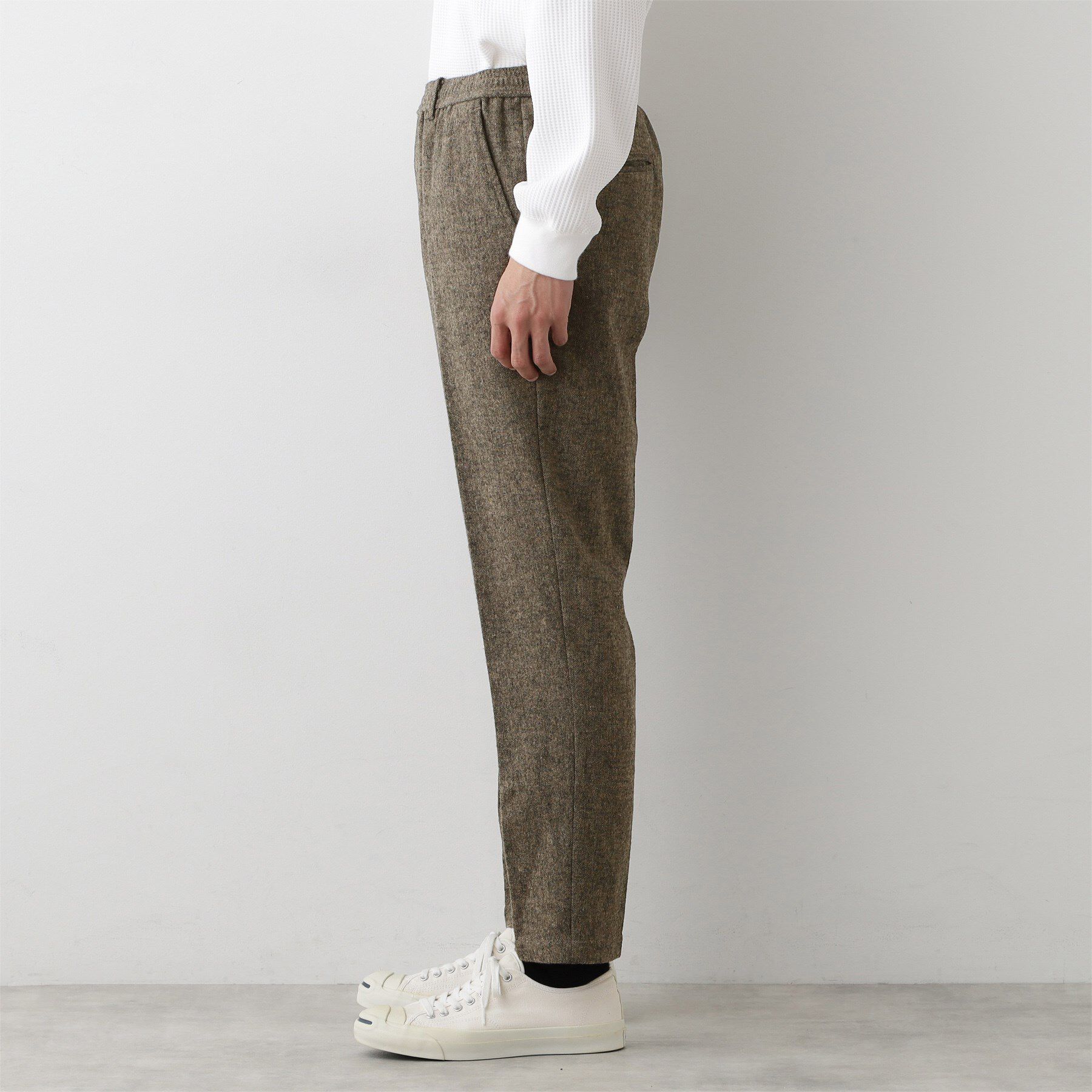 Dessin「【ウエストゴム/洗える】ツイードパンツ」|その他|