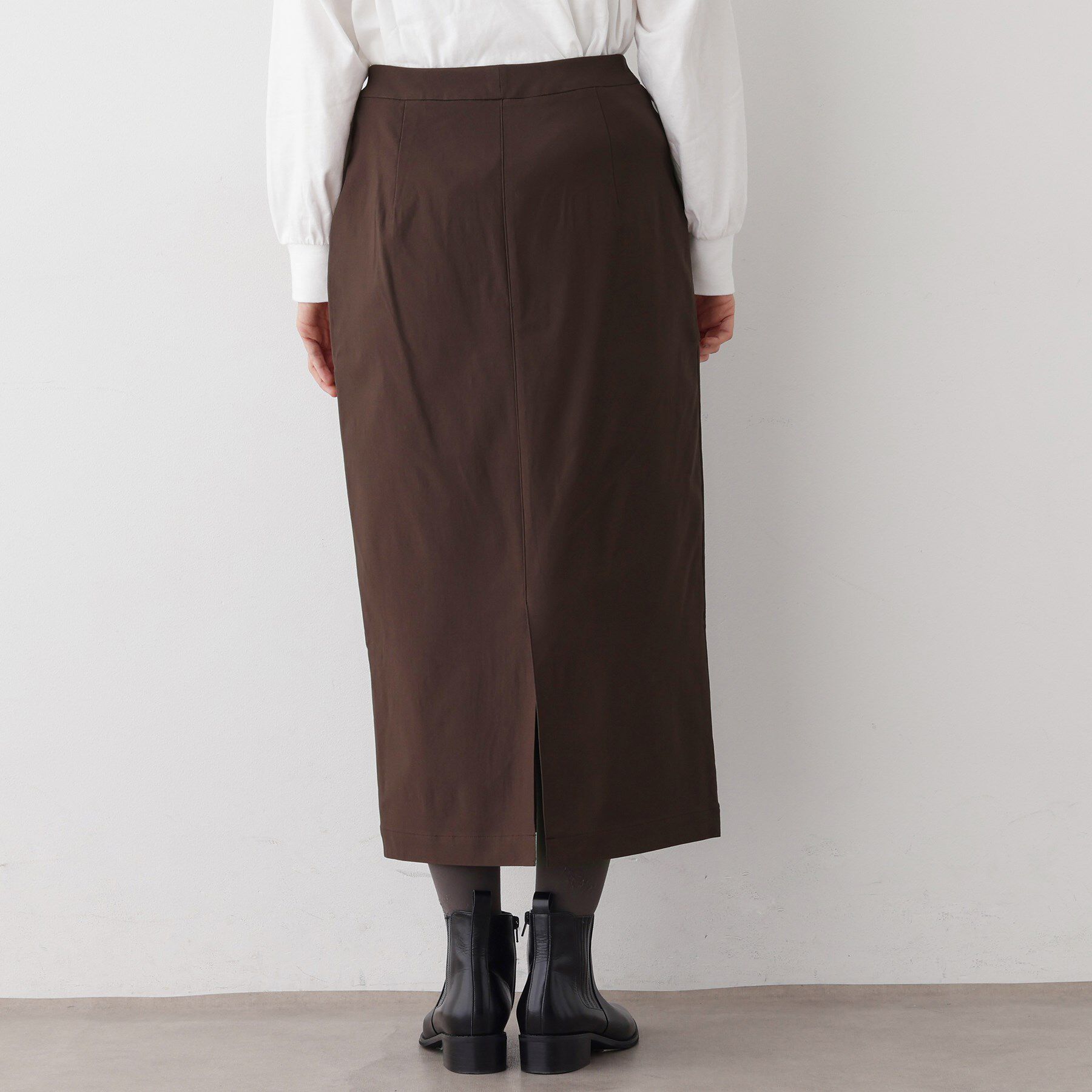 Dessin「【洗える/ウエストゴム】Iラインイージースカート」|スカート|