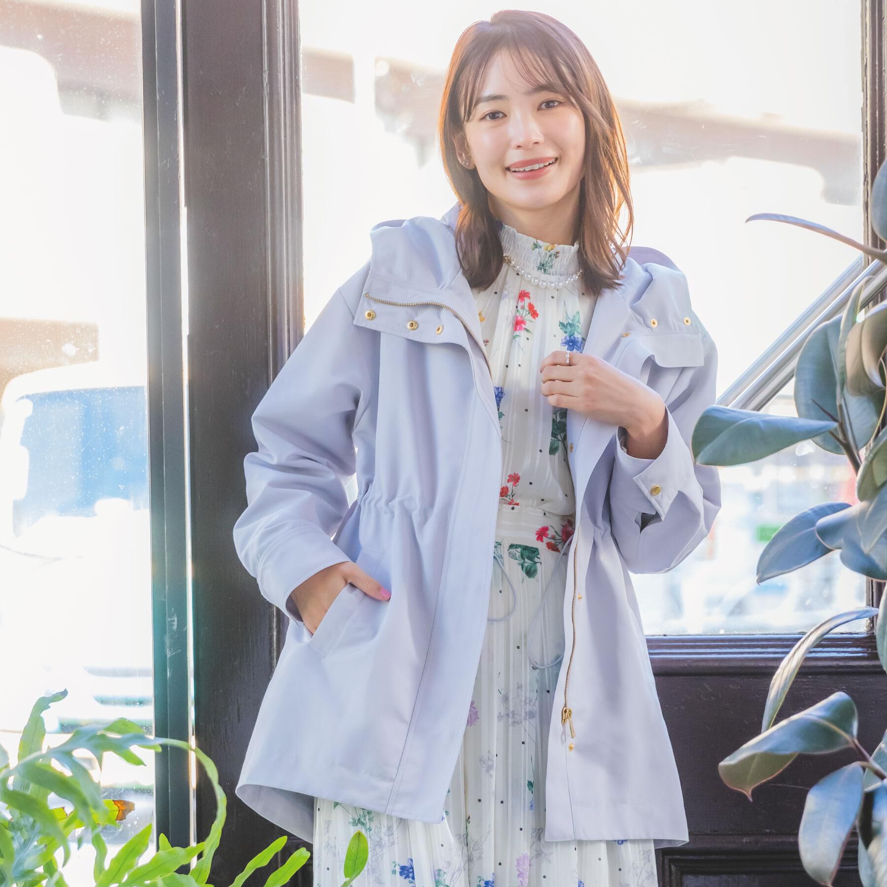 ITS&rsquo;DEMO「撥水・花粉防止ミディアム丈マウンテンパーカー」|その他|