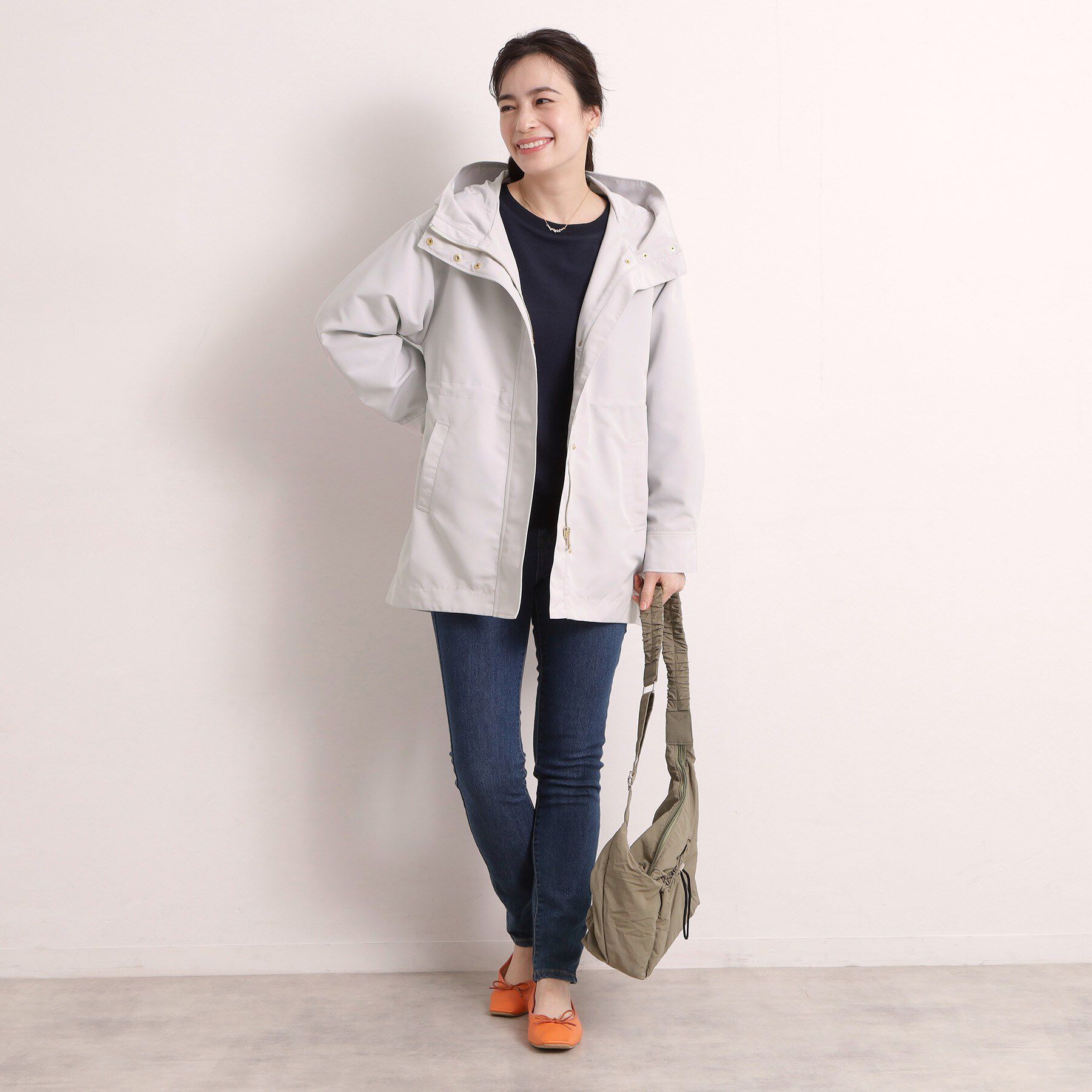 ITS&rsquo;DEMO「撥水・花粉防止ミディアム丈マウンテンパーカー」|その他|