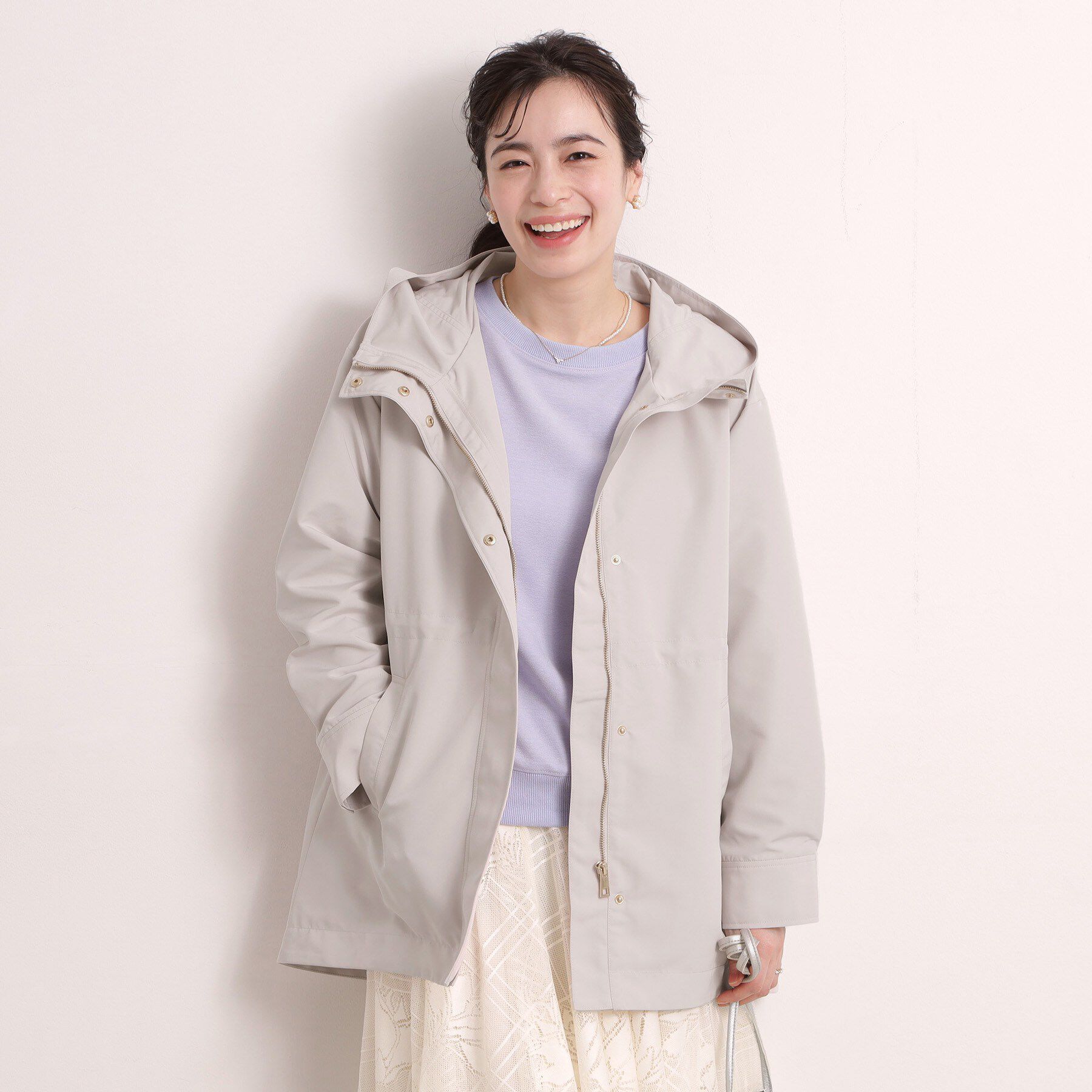 ITS&rsquo;DEMO「撥水・花粉防止ミディアム丈マウンテンパーカー」|その他|