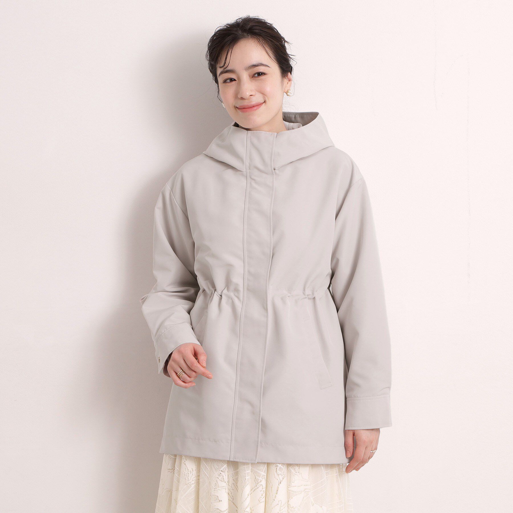 ITS&rsquo;DEMO「撥水・花粉防止ミディアム丈マウンテンパーカー」|その他|