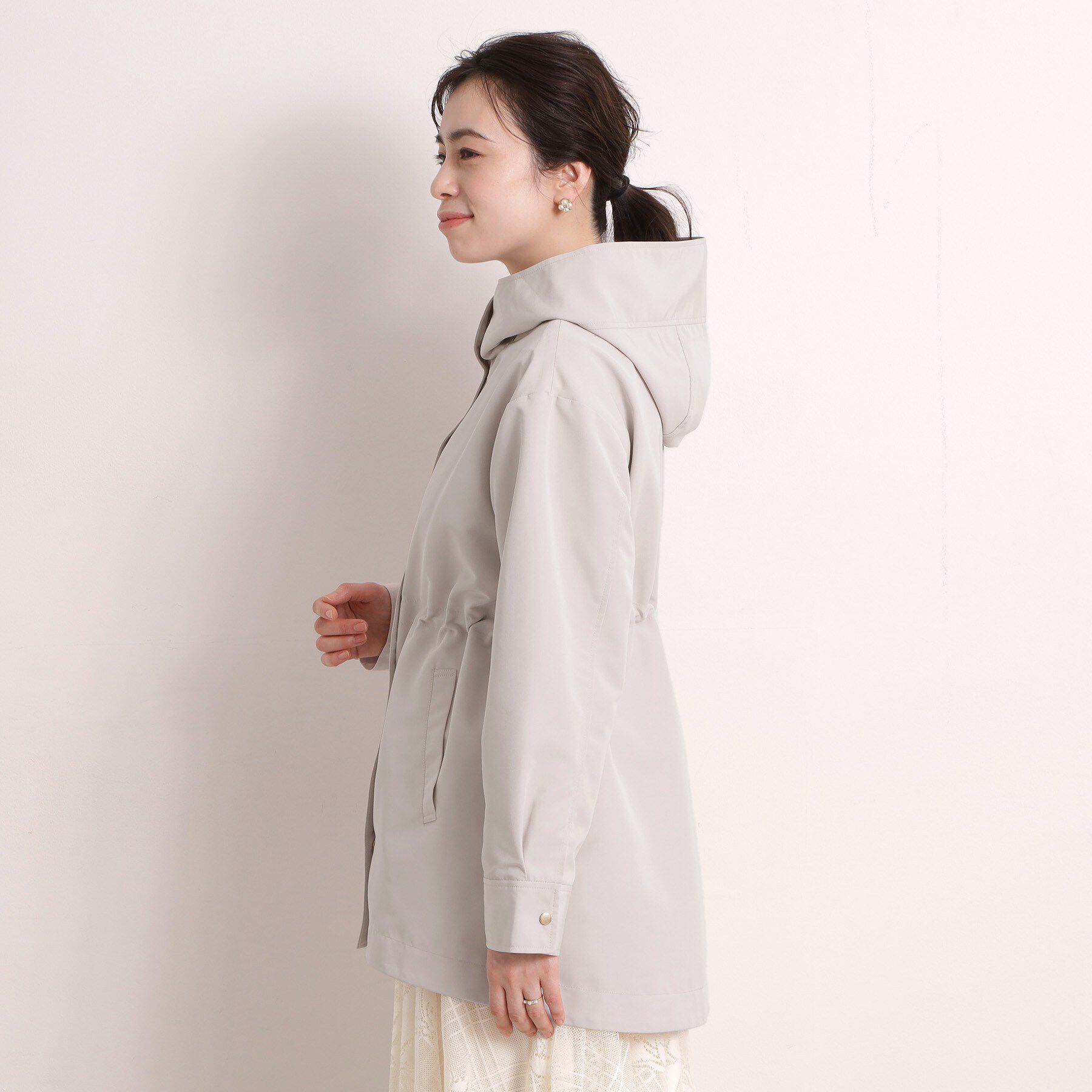 ITS&rsquo;DEMO「撥水・花粉防止ミディアム丈マウンテンパーカー」|その他|