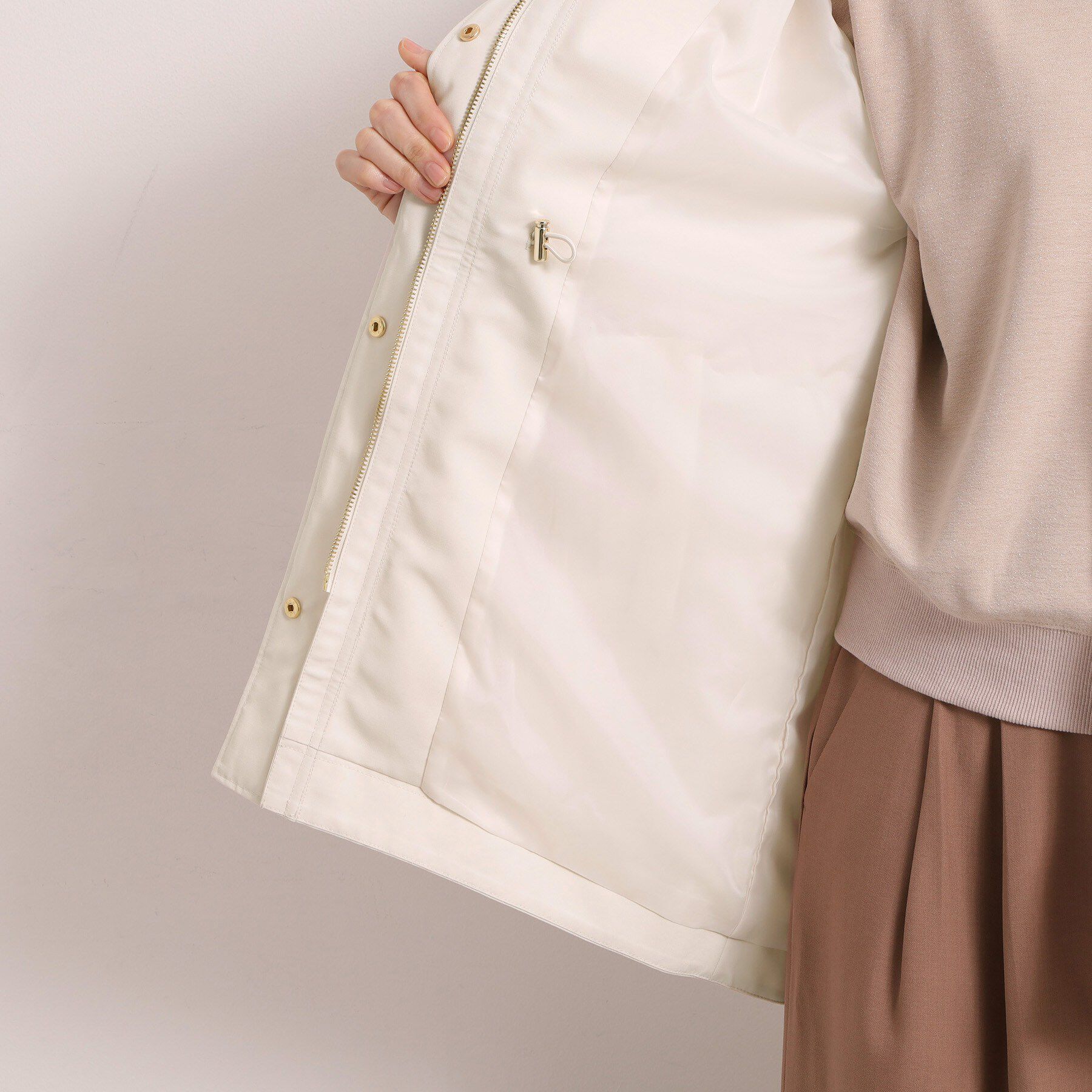 ITS&rsquo;DEMO「撥水・花粉防止ミディアム丈マウンテンパーカー」|その他|