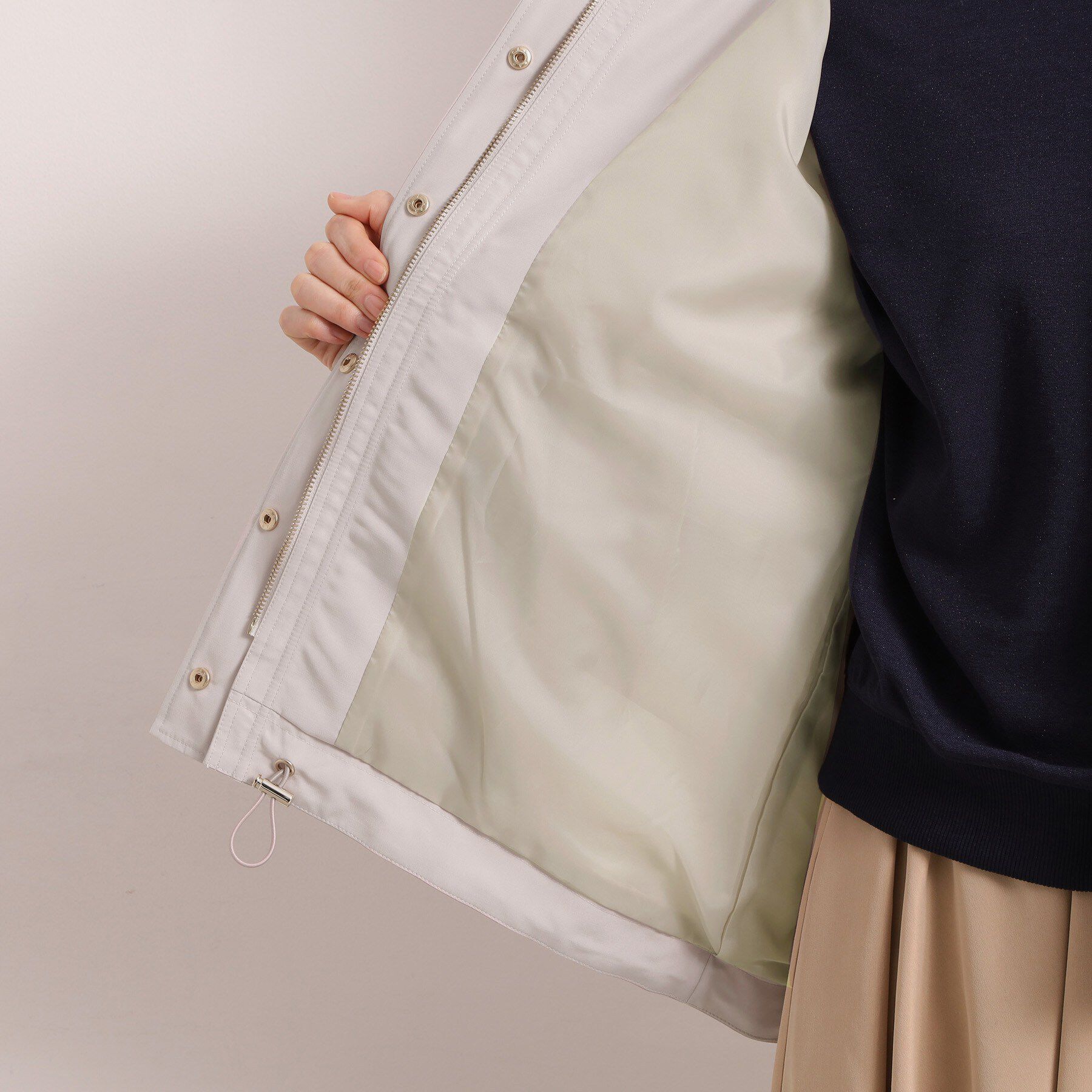 ITS&rsquo;DEMO「撥水・花粉防止ミディアム丈マウンテンパーカー」|その他|