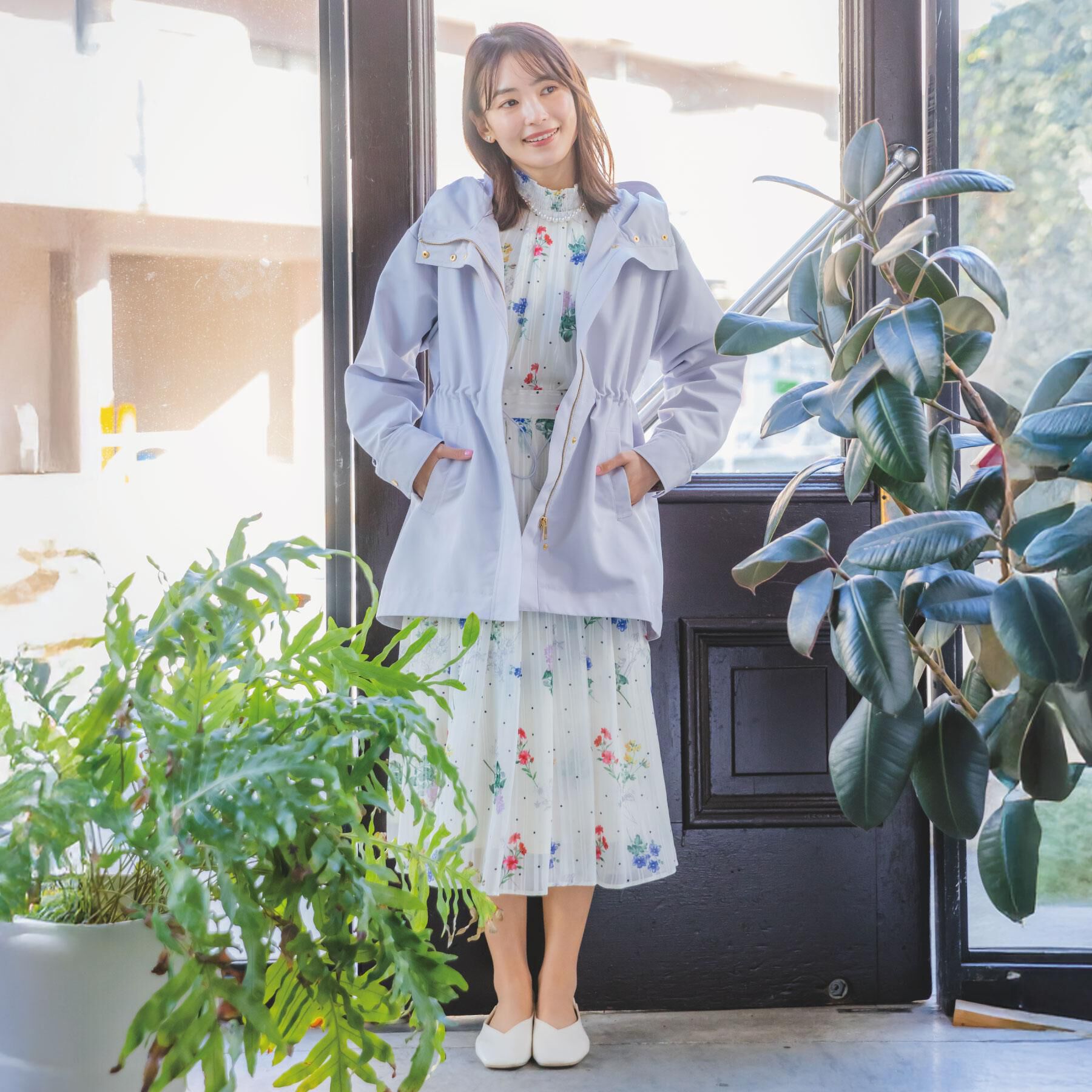 ITS&rsquo;DEMO「撥水・花粉防止ミディアム丈マウンテンパーカー」|その他|