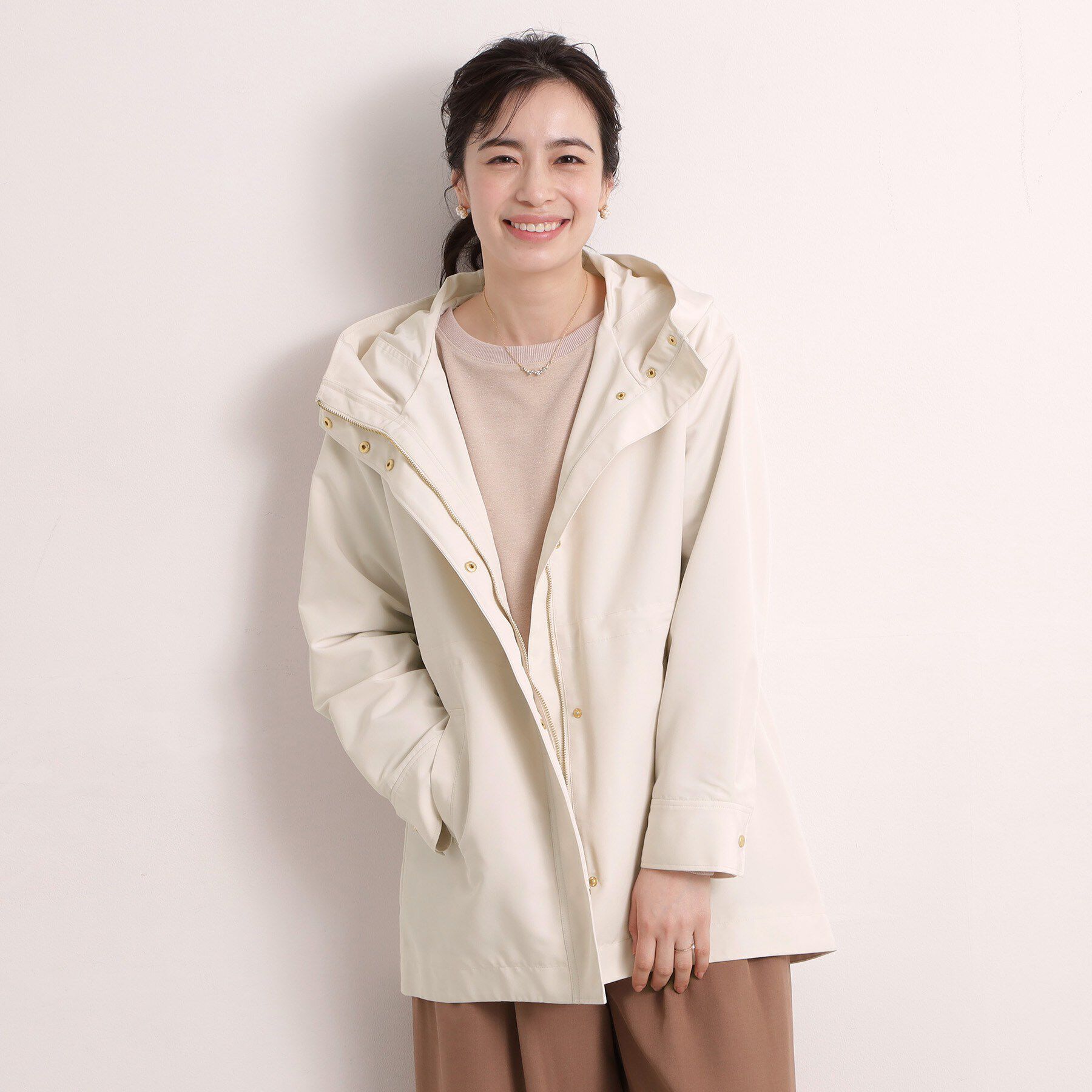 ITS&rsquo;DEMO「撥水・花粉防止ミディアム丈マウンテンパーカー」|その他|