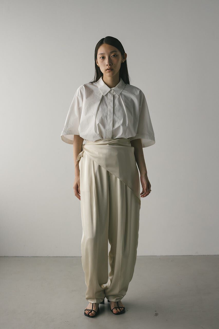 STYLEMIXER「ドルマンハーフスリーブシャツ」|シャツ・ブラウス|