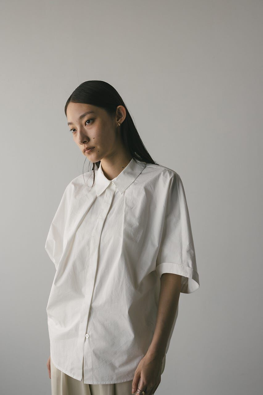 STYLEMIXER「ドルマンハーフスリーブシャツ」|シャツ・ブラウス|