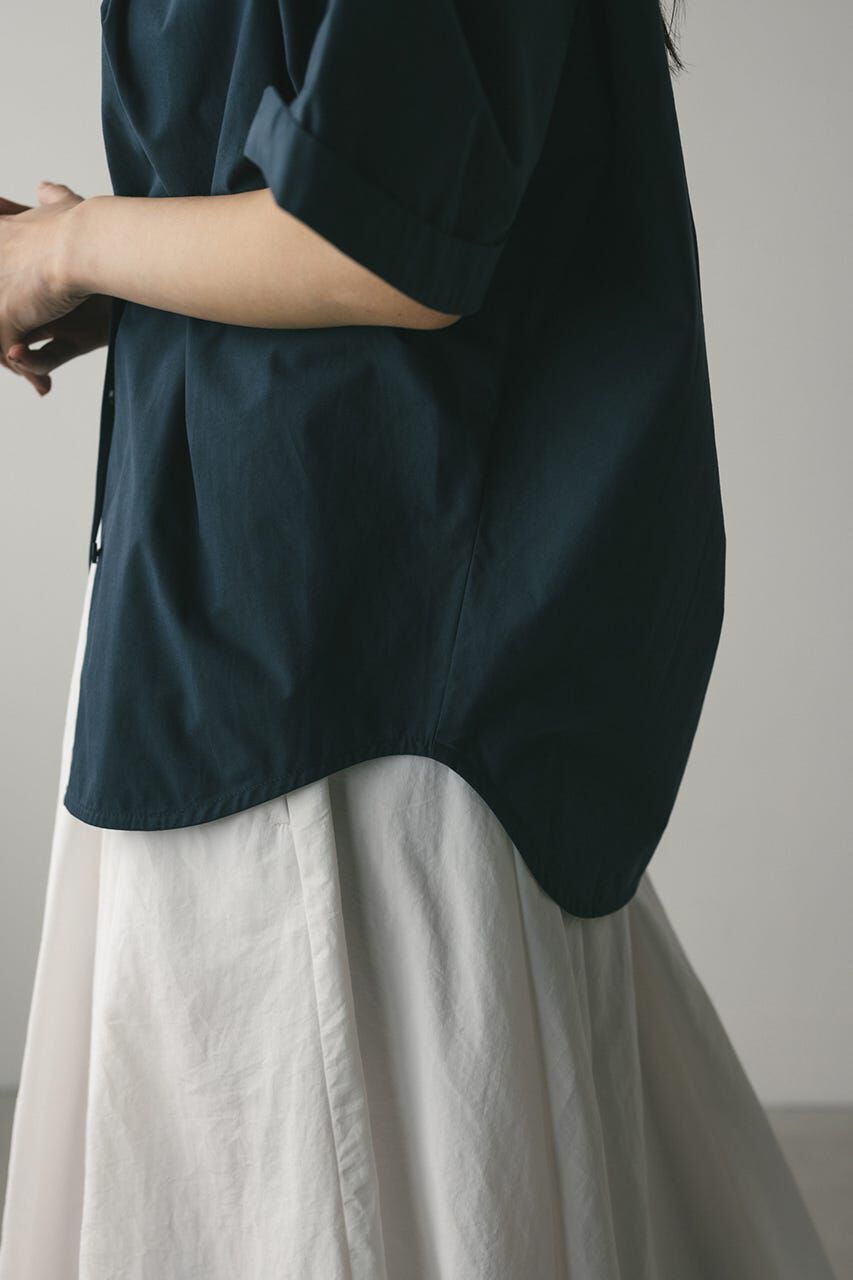STYLEMIXER「ドルマンハーフスリーブシャツ」|シャツ・ブラウス|