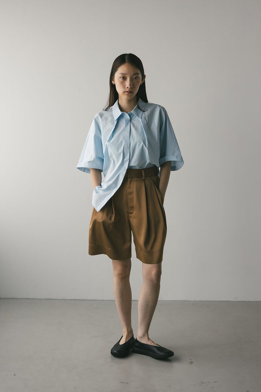 STYLEMIXER「ドルマンハーフスリーブシャツ」|シャツ・ブラウス|