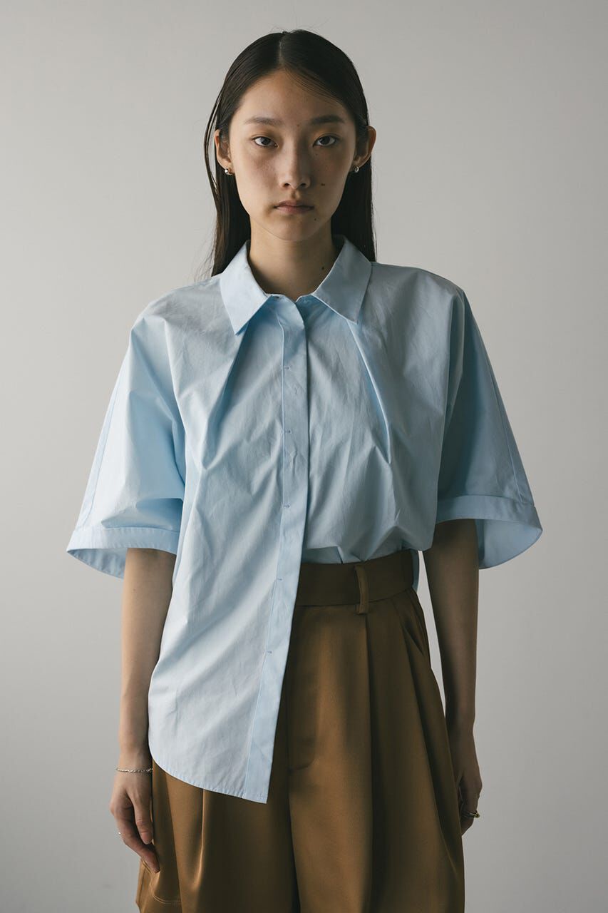 STYLEMIXER「ドルマンハーフスリーブシャツ」|シャツ・ブラウス|
