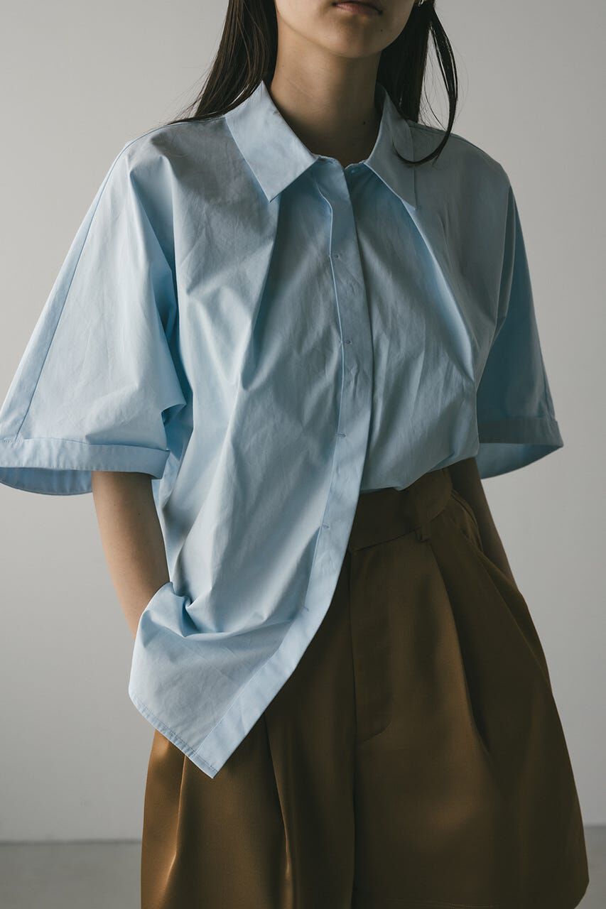 STYLEMIXER「ドルマンハーフスリーブシャツ」|シャツ・ブラウス|