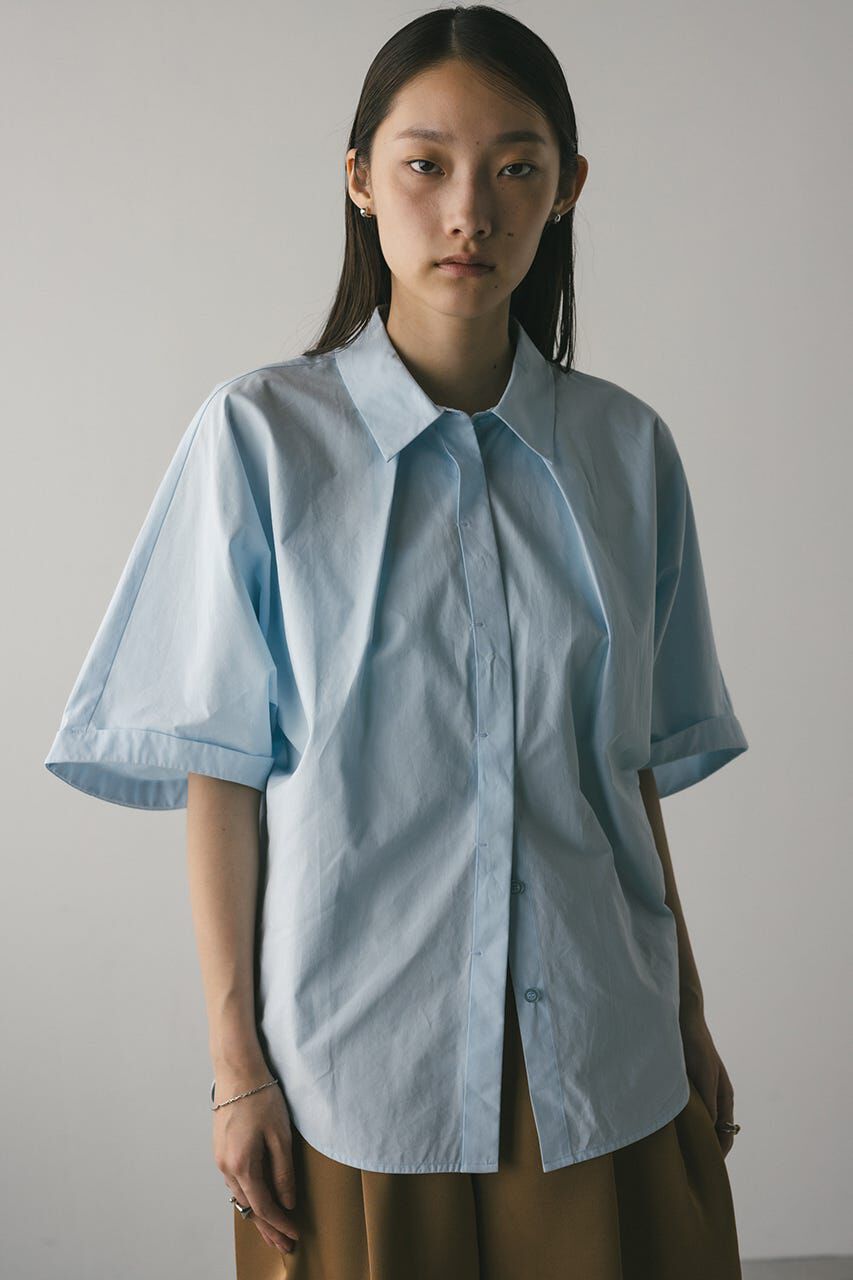 STYLEMIXER「ドルマンハーフスリーブシャツ」|シャツ・ブラウス|