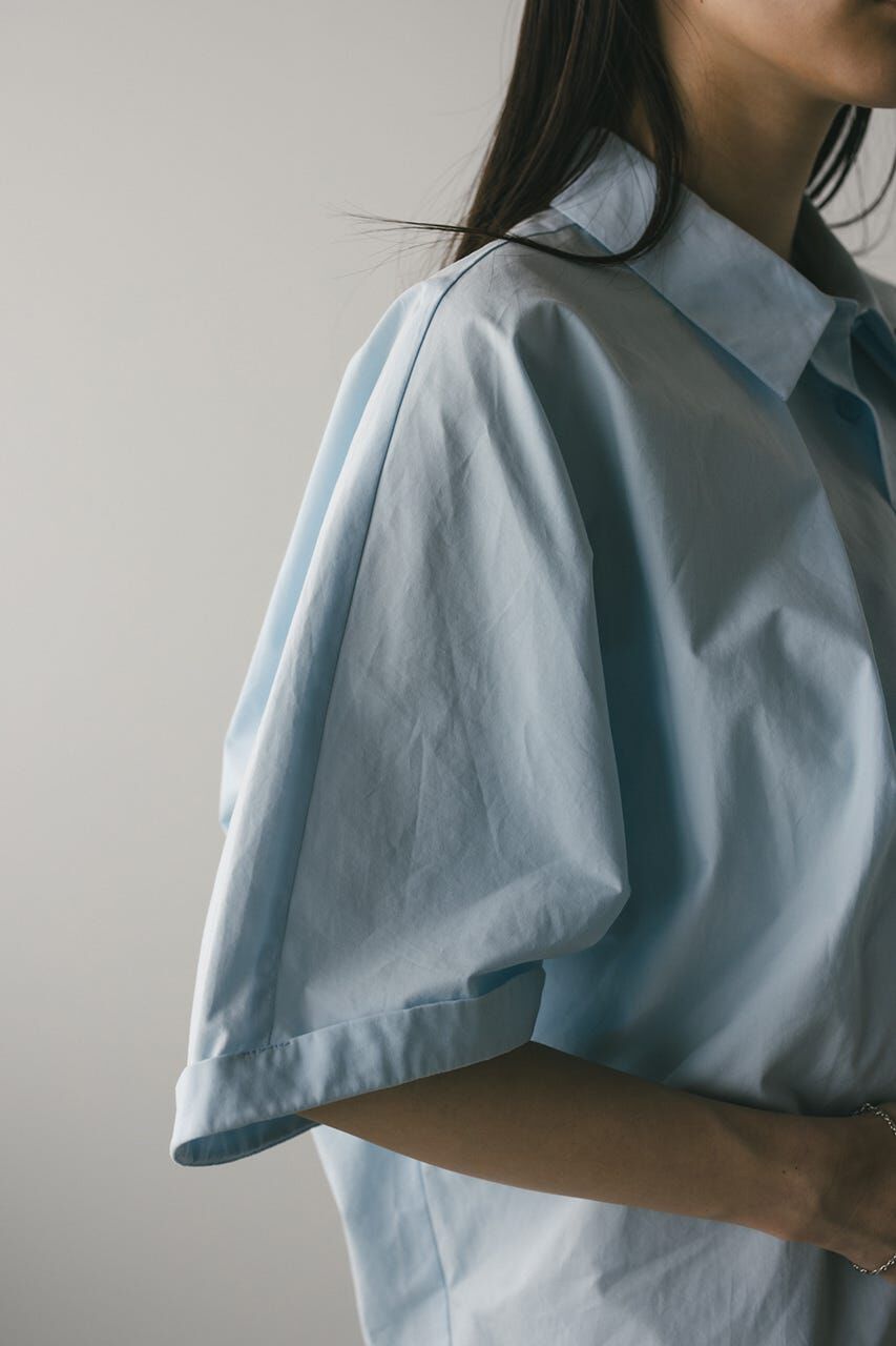 STYLEMIXER「ドルマンハーフスリーブシャツ」|シャツ・ブラウス|