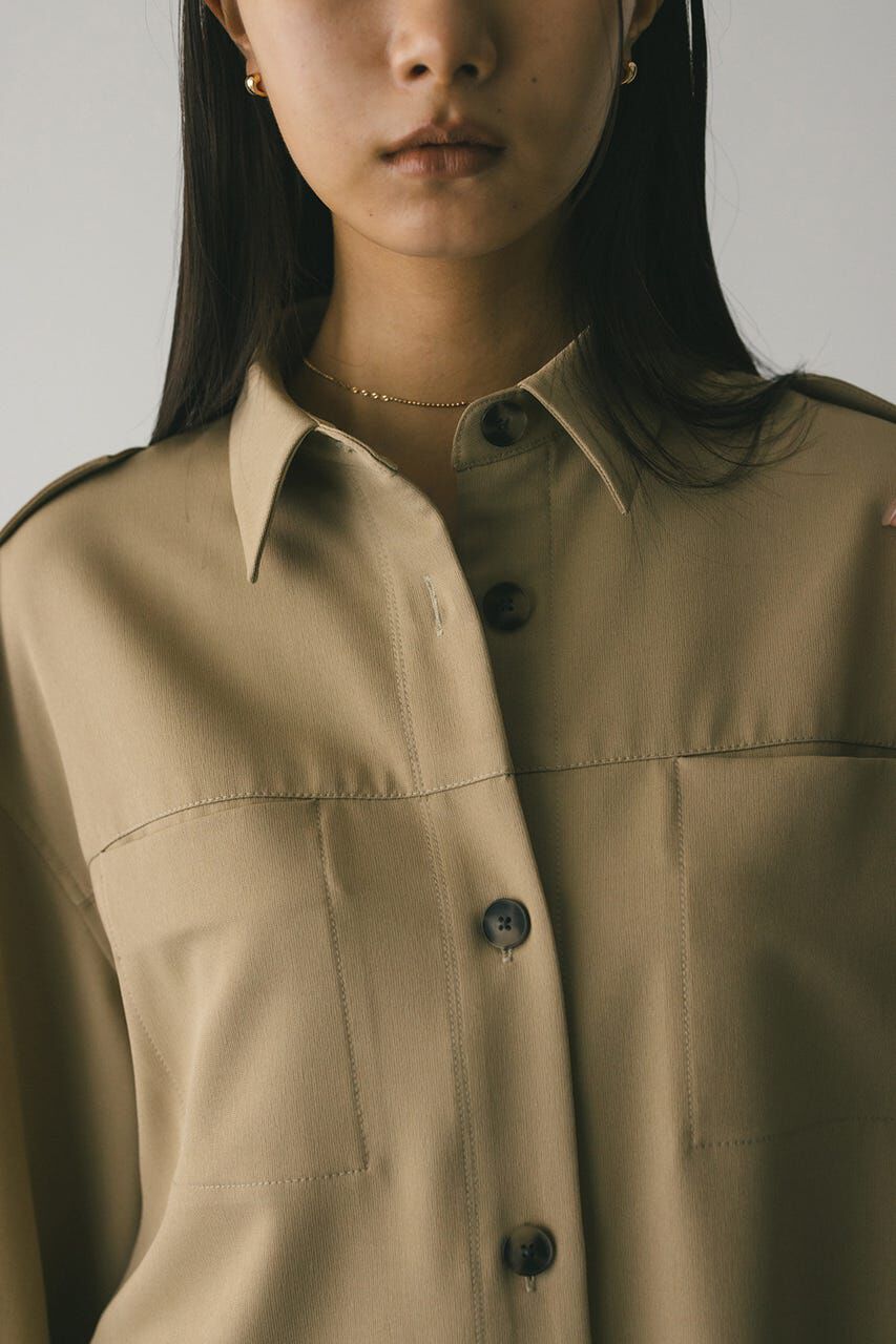 STYLEMIXER「エポレットビッグシャツ」|シャツ・ブラウス|