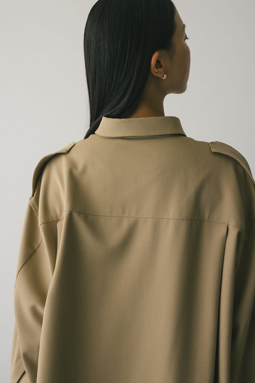 STYLEMIXER「エポレットビッグシャツ」|シャツ・ブラウス|