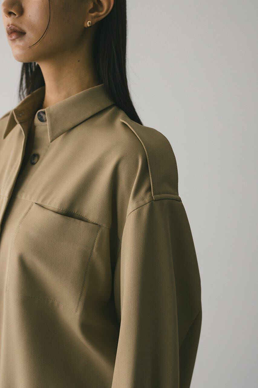 STYLEMIXER「エポレットビッグシャツ」|シャツ・ブラウス|