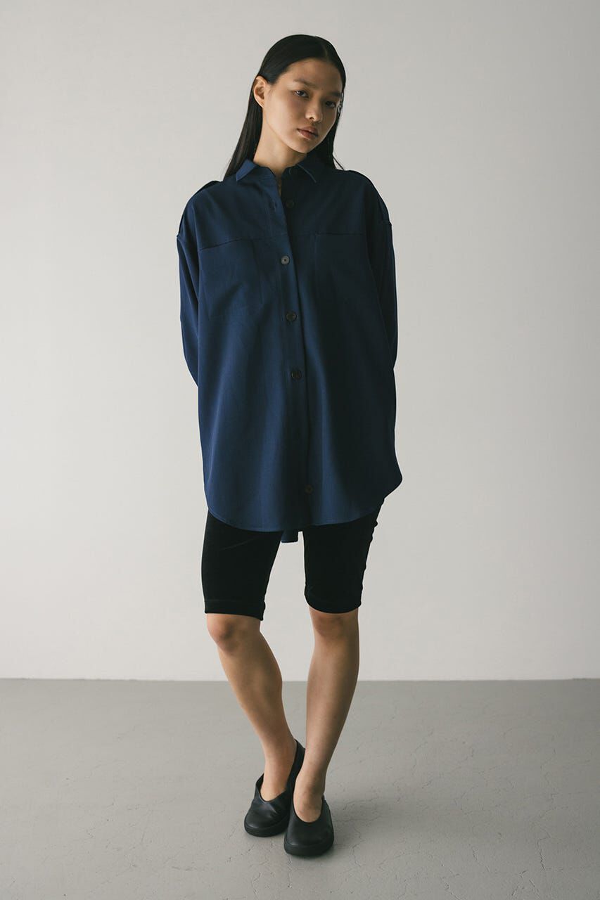 STYLEMIXER「エポレットビッグシャツ」|シャツ・ブラウス|