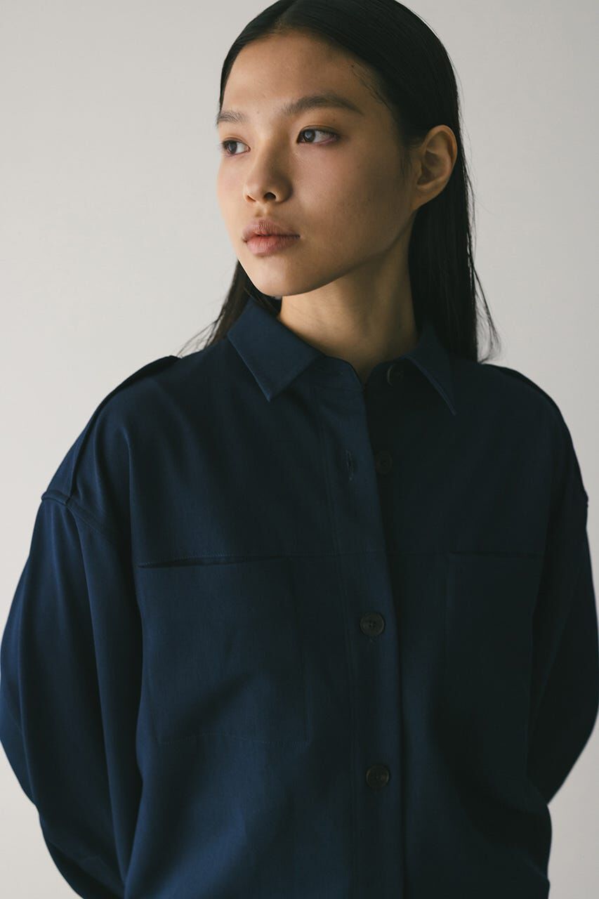 STYLEMIXER「エポレットビッグシャツ」|シャツ・ブラウス|