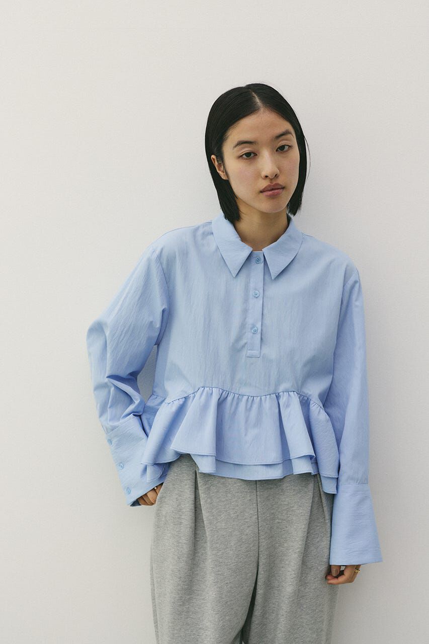STYLEMIXER「ヘムフリルシャツ」|シャツ・ブラウス|