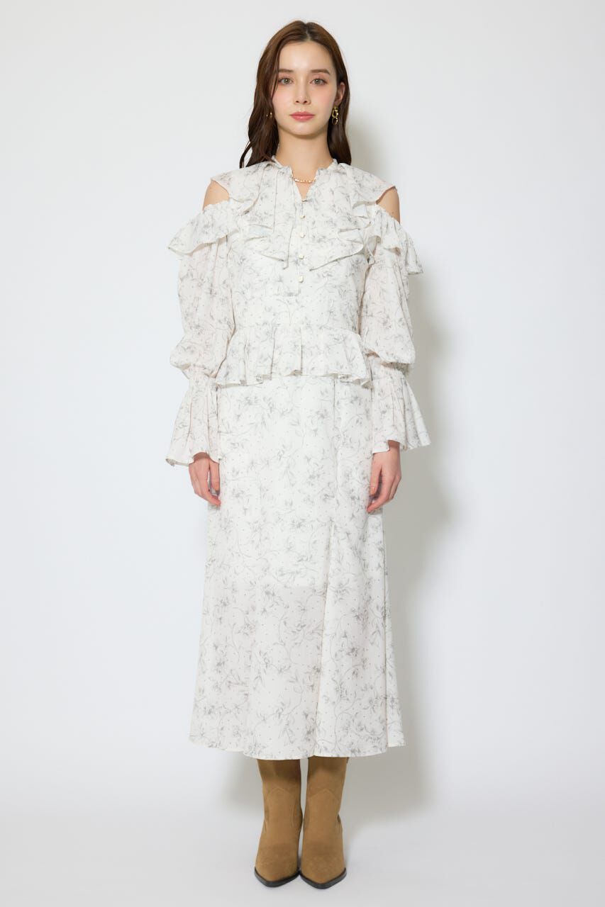 rienda「マーメイドフラワーワンピース」|ワンピース|