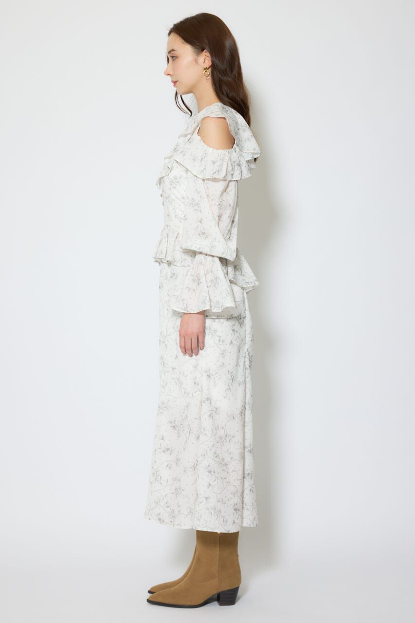 rienda「マーメイドフラワーワンピース」|ワンピース|