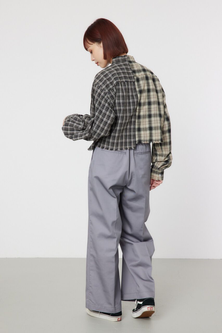 RODEO CROWNS「リボンクロップドシャツ」|シャツ・ブラウス|