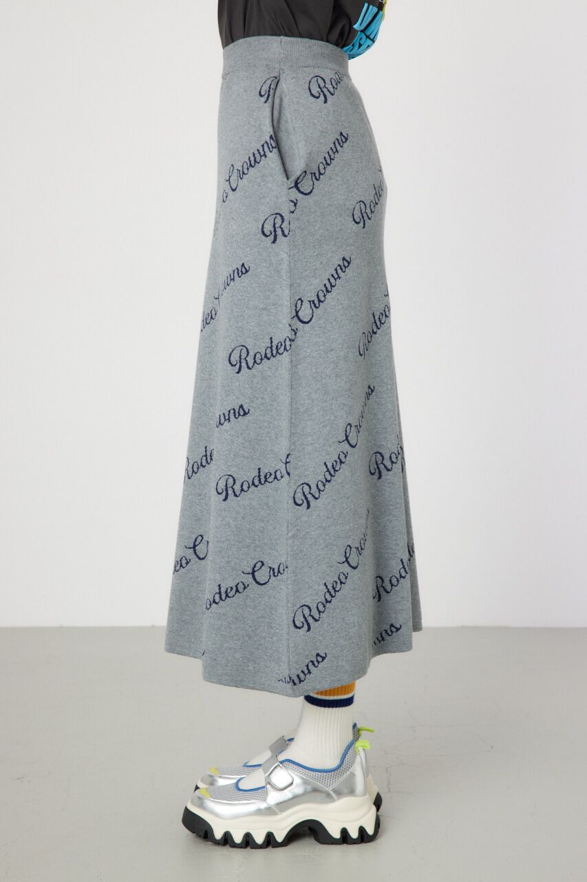 RODEO CROWNS「ロゴニットフレアスカート」|スカート|