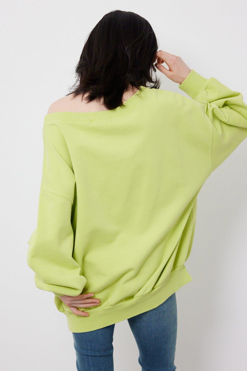 RODEO CROWNS「オフショルダースウェットトップス」|パーカー|