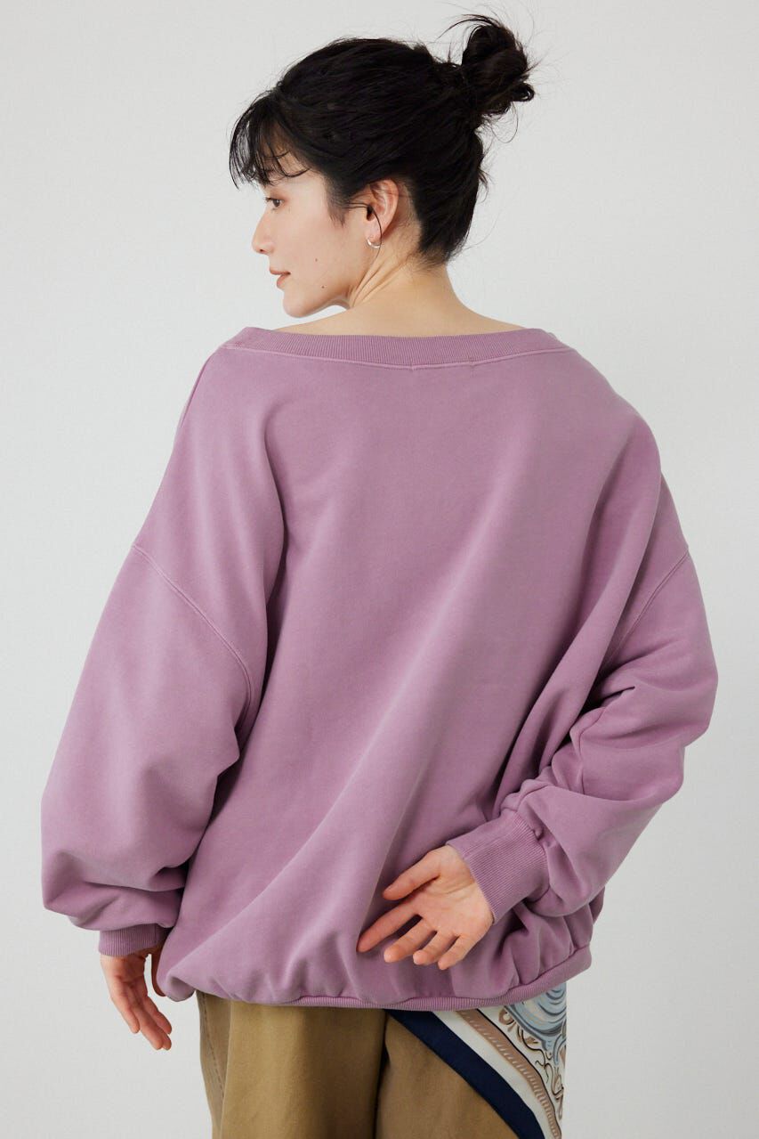 RODEO CROWNS「オフショルダースウェットトップス」|パーカー|