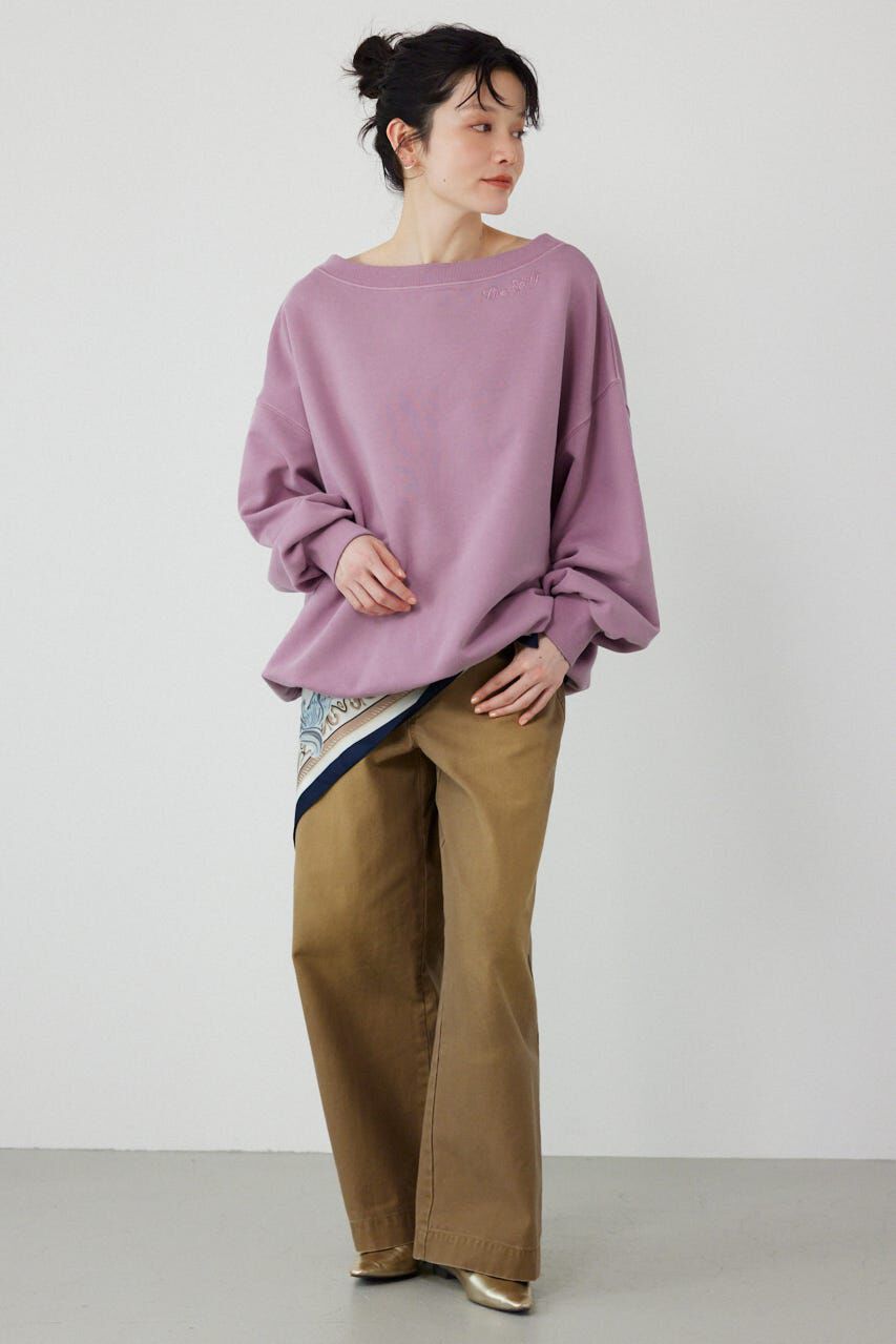 RODEO CROWNS「オフショルダースウェットトップス」|パーカー|