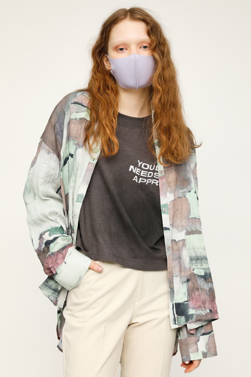 SLY「MUSS PAINT WRINKLE シャツ」|シャツ・ブラウス|