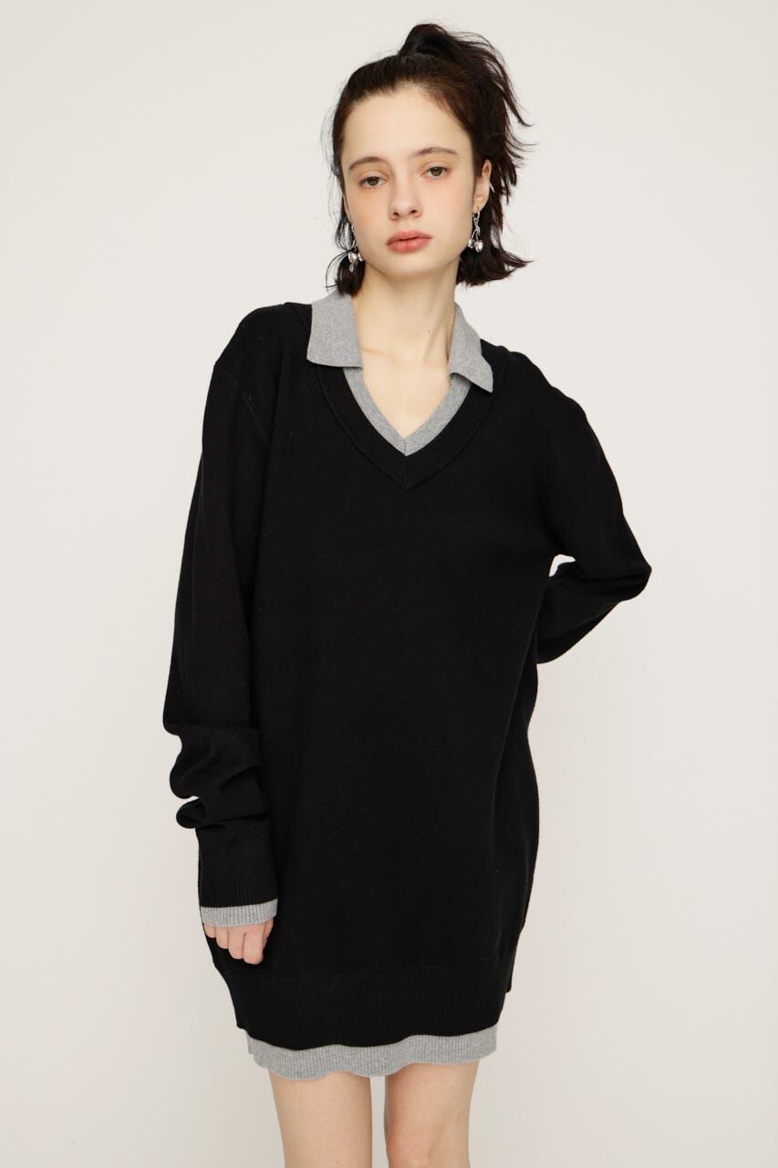 SLY「LAYERED V／N HG ワンピース」|ワンピース|