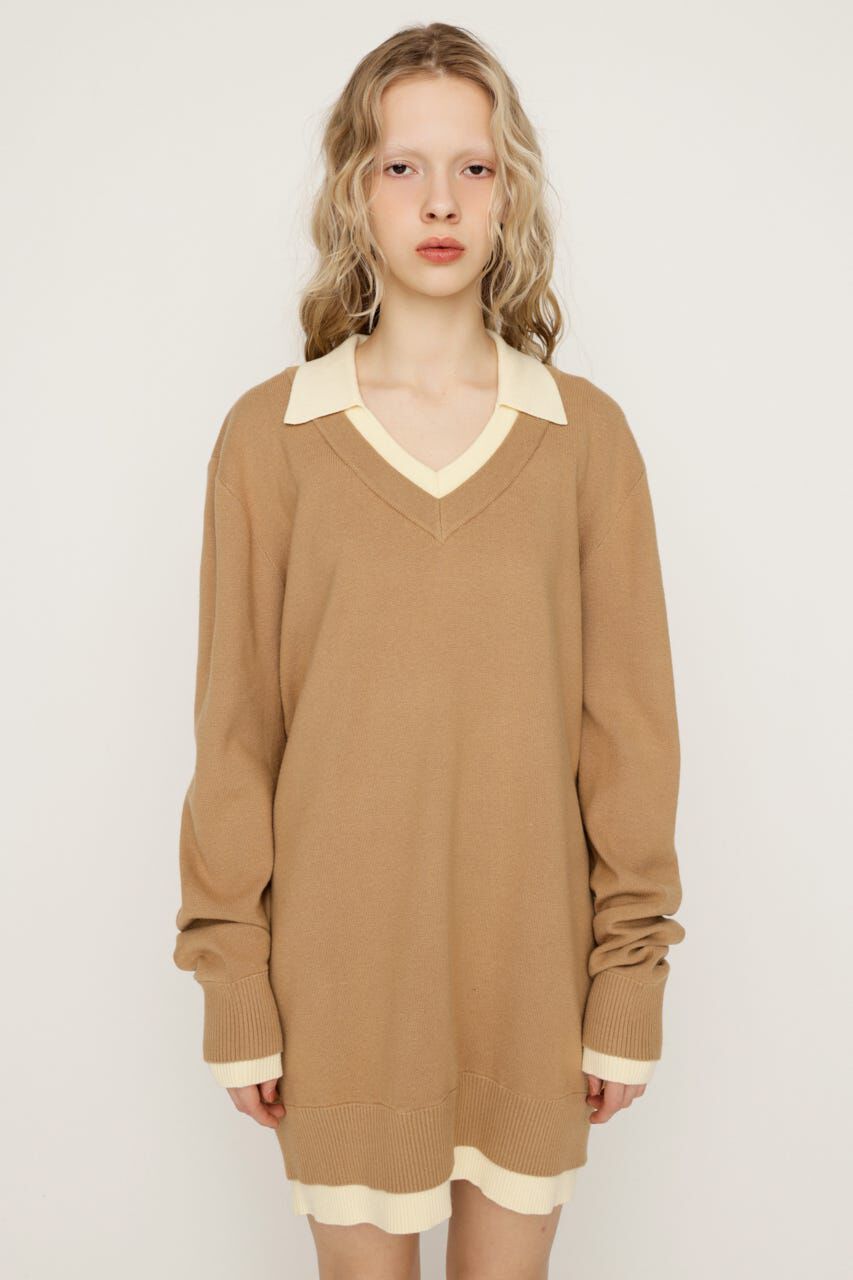 SLY「LAYERED V／N HG ワンピース」|ワンピース|