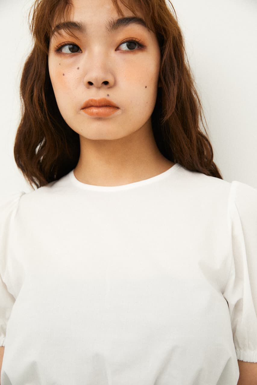 LAGUA GEM「BACK OPEN PUFF TOPS」|シャツ・ブラウス|