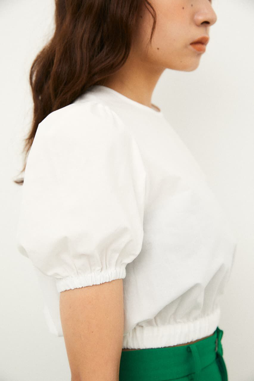 LAGUA GEM「BACK OPEN PUFF TOPS」|シャツ・ブラウス|