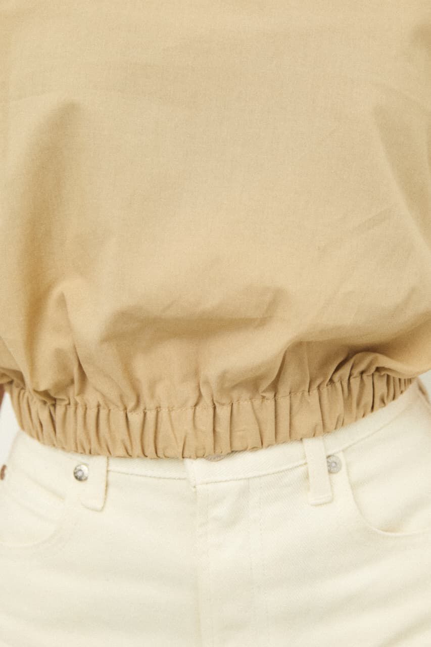 LAGUA GEM「BACK OPEN PUFF TOPS」|シャツ・ブラウス|