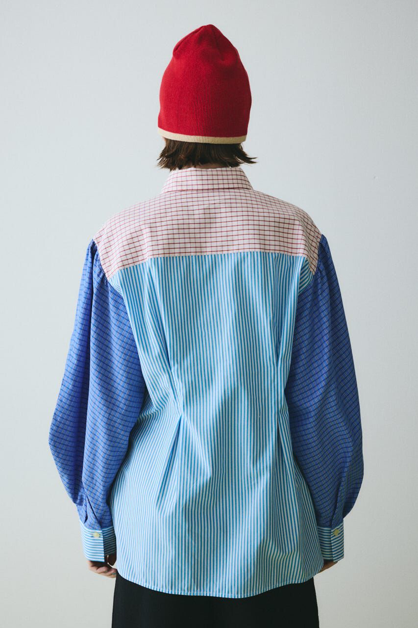 HeRIN.CYE「Ｍix pattern shirt」|シャツ・ブラウス|