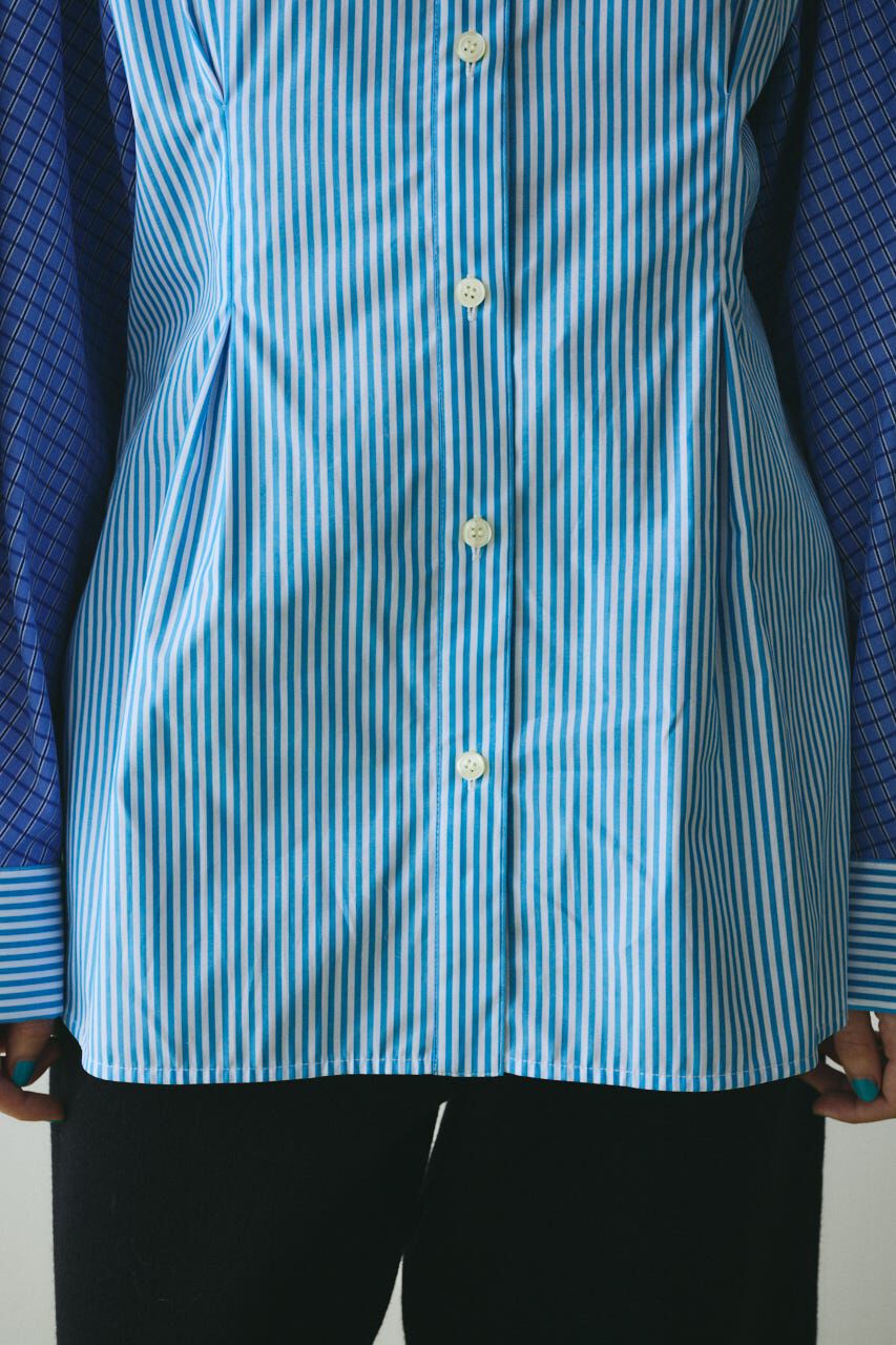 HeRIN.CYE「Ｍix pattern shirt」|シャツ・ブラウス|