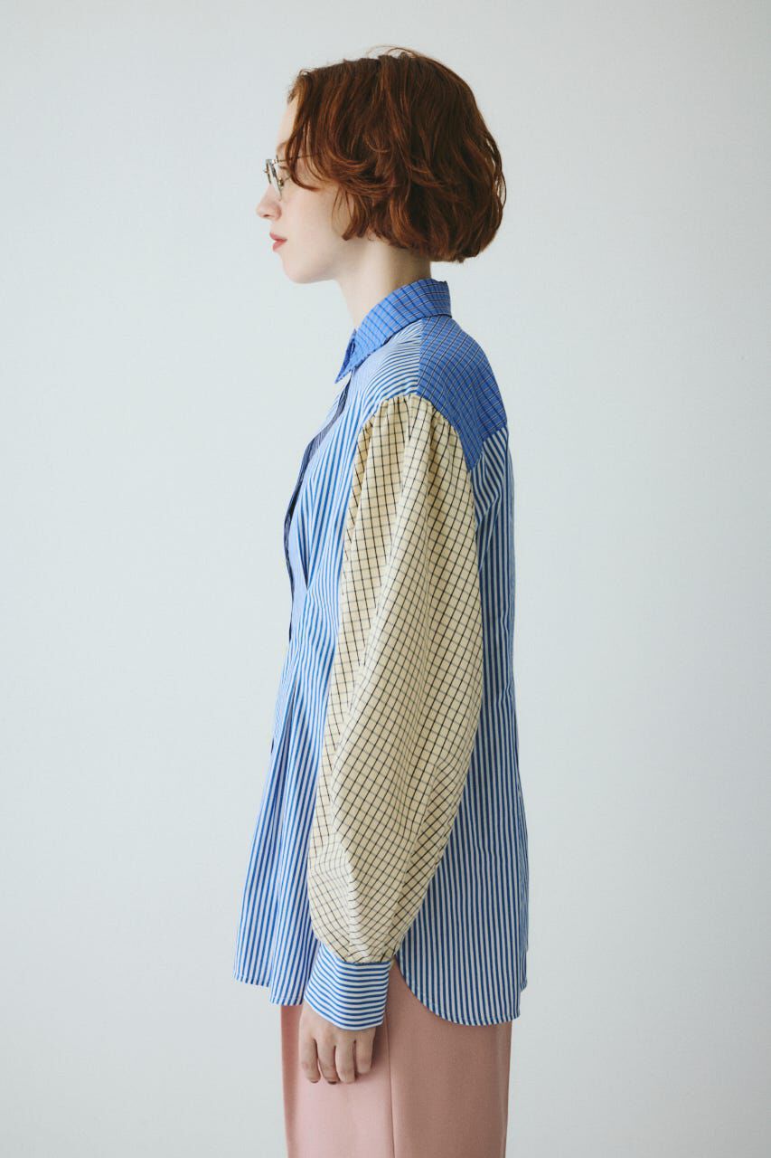 HeRIN.CYE「Ｍix pattern shirt」|シャツ・ブラウス|