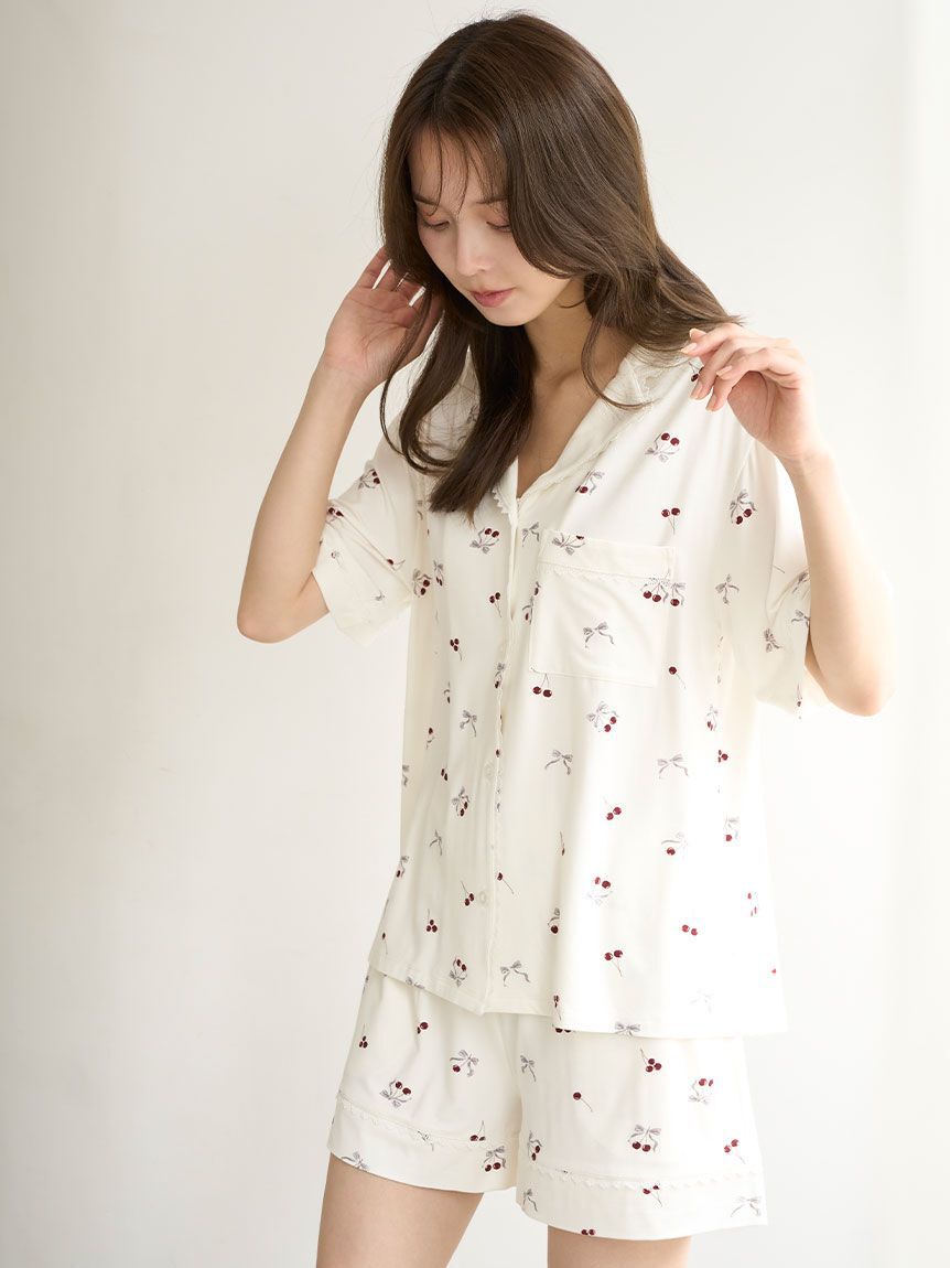 SNIDEL HOME「【接触冷感】チェリーシリーズショートパンツ」|ルームウェア|IVR