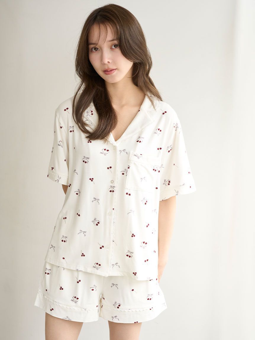 SNIDEL HOME「【接触冷感】チェリーシリーズショートパンツ」|ルームウェア|
