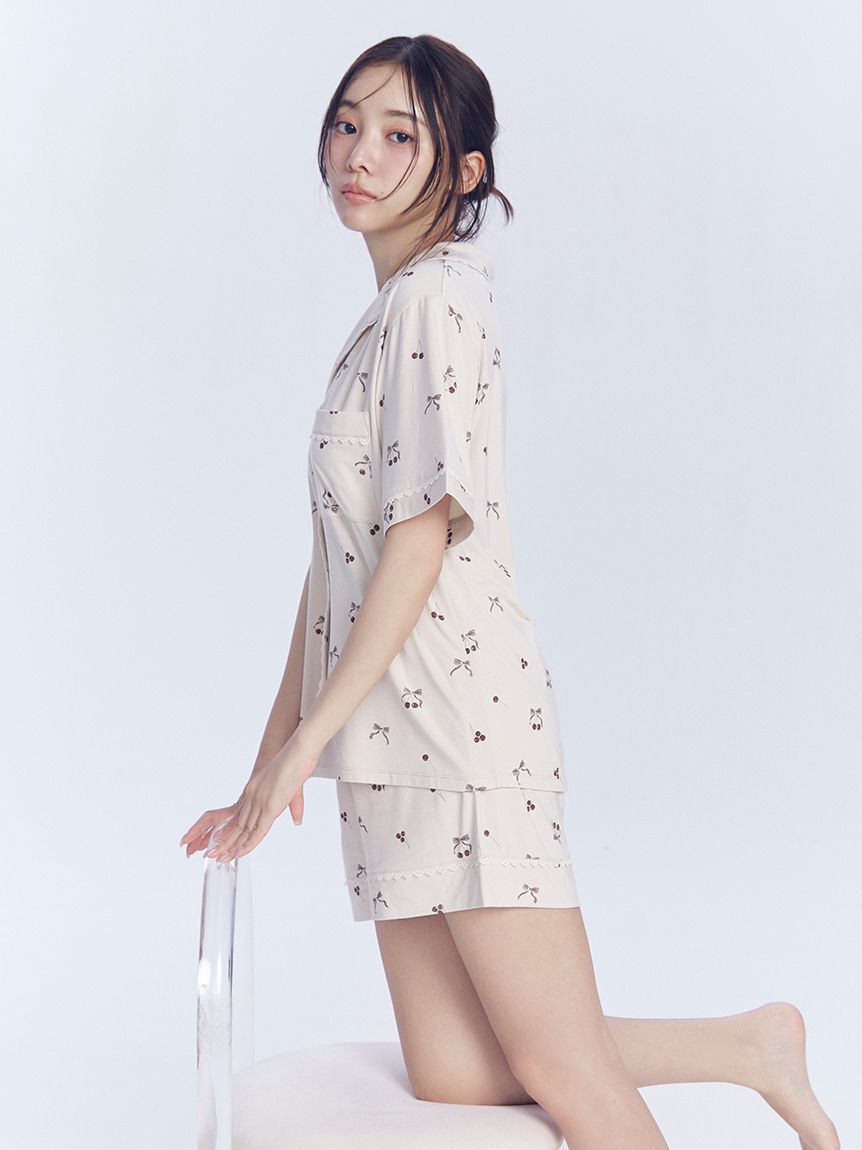 SNIDEL HOME「【接触冷感】チェリーシリーズショートパンツ」|ルームウェア|