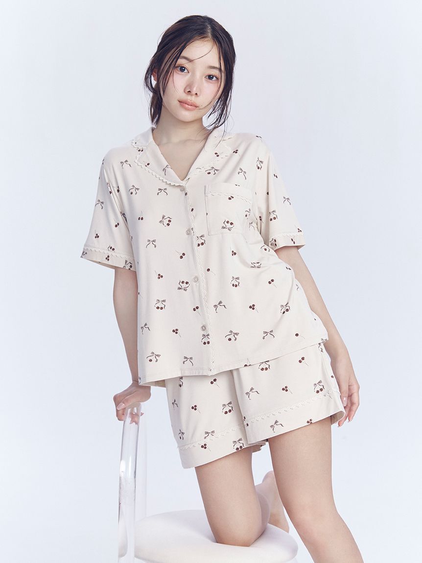 SNIDEL HOME「【接触冷感】チェリーシリーズショートパンツ」|ルームウェア|