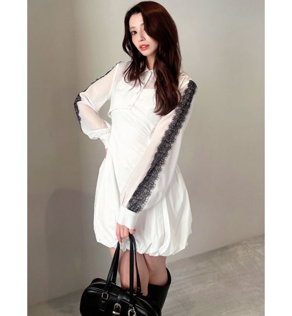 RESEXXY「レースポイントコンビワンピース」|ワンピース|