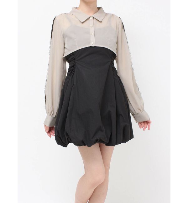 RESEXXY「レースポイントコンビワンピース」|ワンピース|